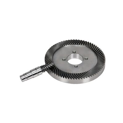 Hypoid xoắn ốc Bevel Gears ổn định Dải truyền trơn tru Tỷ lệ giảm cao 16 răng 18 răng