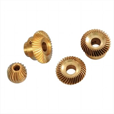 Đồng hợp kim thép không gỉ bánh răng Bevel 12mm Bore chính xác dụng cụ bánh răng