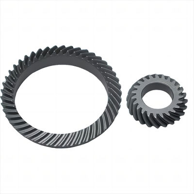 28 răng 90 độ xoắn ốc Bevel Gear Load Heavy Pinion Crown Gear For Aviation
