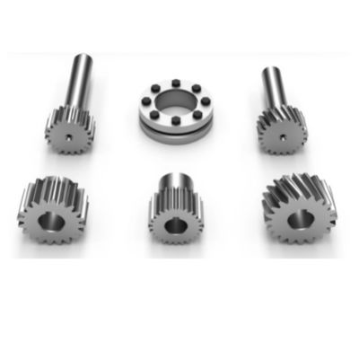 Công cụ máy CNC bánh răng Stainless Steel Precision Spur Cylindrical Gear Spline