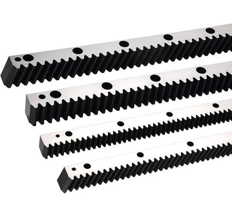 DIN 6- DIN 8 Helical Gear Straight Gear Rack với Milling, Grinding & quenching
