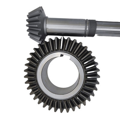 Đường thẳng Bevel Gear Arc Bevel Gear Độ chính xác cao để giảm và lái