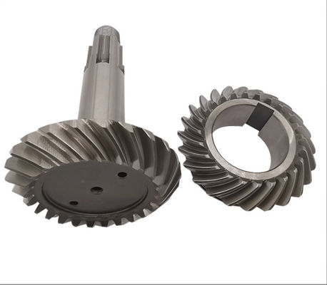 20CrMnTi Spiral Bevel Gear Carburizing và quenching Ground Helical Gear