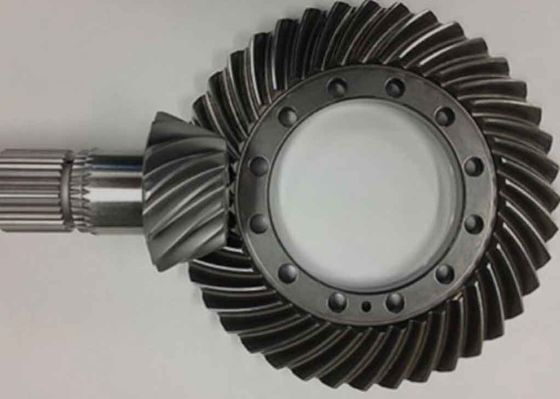 Xếp Hypoid Gear hợp kim thép Pinion răng xoắn ốc Mini Bevel Gear