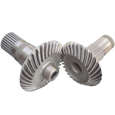 Các mô-đun nhỏ Spline Shaft Spiral Bevel Gear Grinding Gear với độ chính xác cao