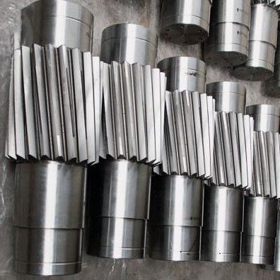 42CrMo Gear shaft khách hàng Industrial gear shaft cho bộ phận quay