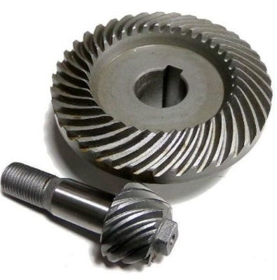 Cặp bánh răng Hypoid có tỷ lệ cao Involute Bevel Gear Worm Wheel Pinion