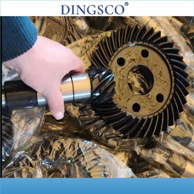 Đặt bánh răng xoắn ốc chính xác cho truyền điện hạng nặng