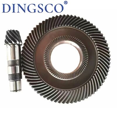 Bánh răng côn xoắn tùy chỉnh HRC 58–62 từ Trung Quốc, thép tôi cho máy công nghiệp