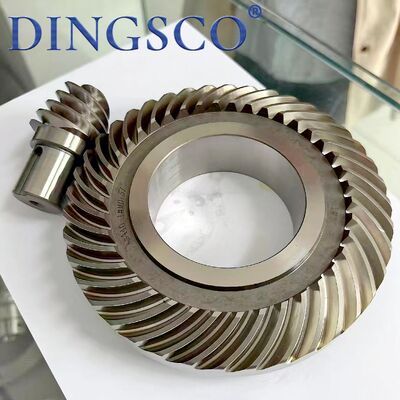 OEM Spiral Bevel Gear Set Crown Wheel và Pinion được xử lý nhiệt cho hệ thống điều khiển máy giảm công nghiệp